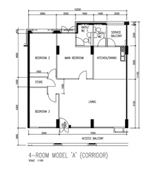 Blk 668 Eunos Damai Ville (Bedok), HDB 4 Rooms #556702561